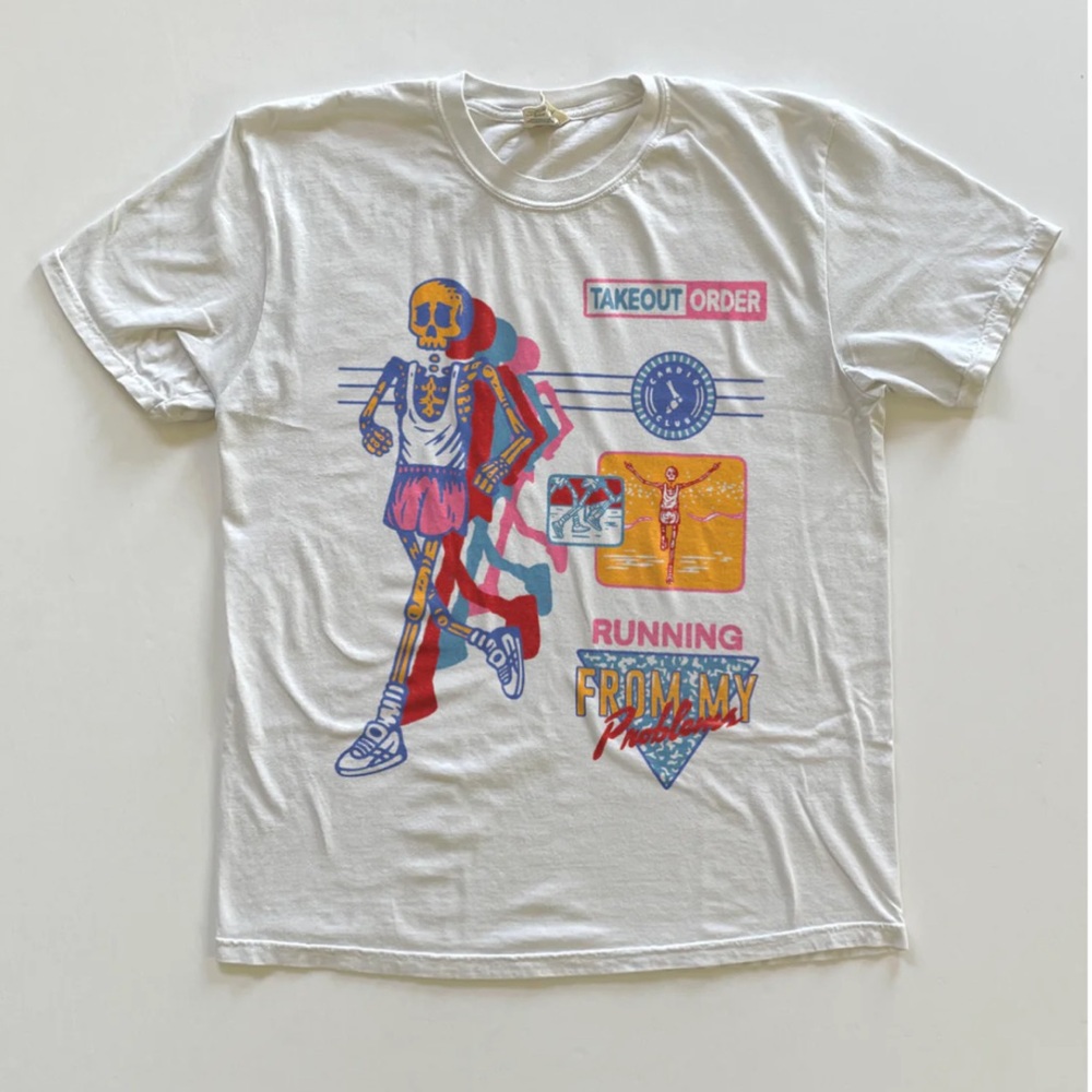 Running From My Problems Graphic T-Shirt